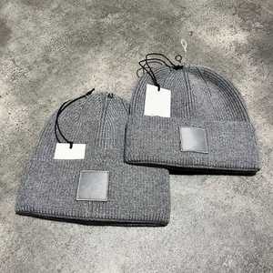 หมวกบีนนี่ผู้ชายสำหรับฤดูหนาวหมวกถักอบอุ่นพร้อมปลอกแขนแบบพับได้แฟชั่นกลางแจ้งแบบลำลอง - Product Image 3