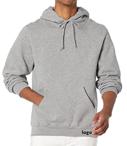 Sudadera con capucha de lana para hombre, jersey de secado en caliente, 58% algodón, 42% poliéster, importado, lavado a máquina, corte holgado - Product Image 1