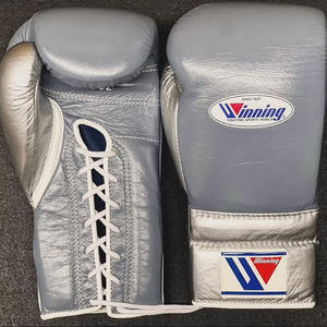 Gants de boxe professionnels Twins en cuir véritable à lacets, gants de boxe MMA Muay Thai pour l'entraînement, gants de boxe personnalisés - Product Image 4
