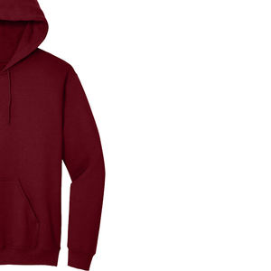 Sweat à capuche en coton uni pour hommes sweat à capuche d'hiver en polaire lourde surdimensionné uni pour hommes - Product Image 6