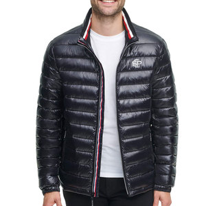 OEM-chaquetas de alta calidad para hombre, puff con cremallera completa, talla grande - Product Image 3
