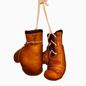 Mini-gants de boxe en cuir, anti-humidité, avec fermeture auto-agrippante, pour l'entraînement et le punching des enfants et des adultes - Product Image 3