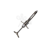 High Quality Manual Brass Dental Syringe CE Certified Class I Ergonomic Grip Accurate Delivery Control Daily Use Clinics