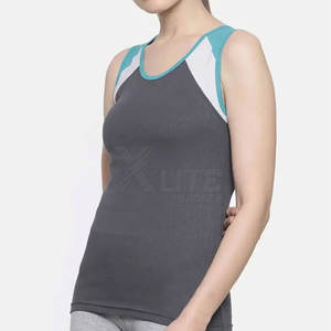 Top Deportivo Moderno para Mujer, Transpirable, Informal, con Logotipo Frontal, Ideal para Entrenamiento, Fitness, Yoga y Uso Diario - Product Image 2