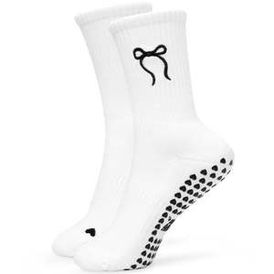 Calcetines de Yoga y Ballet Antideslizantes con Logotipo Bordado Personalizado, Medias de Pilates con Agarre de Corazón, para Danza, Ejercicio, Primavera, Mujer - Product Image 1