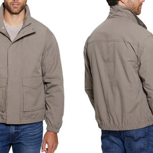 แจ็คเก็ตบอมเบอร์ผู้ชายมีสไตล์การออกแบบที่บางน้ำหนักเบาทันสมัยดูเหมาะกับการสวมใส่ในชีวิตประจำวันสบายๆในทุกฤดูกาล - Product Image 5