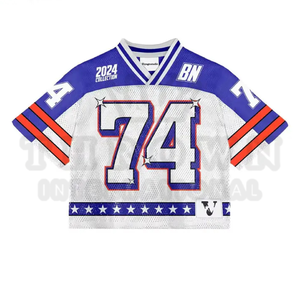 Nueva Temporada 25-26, 32 Equipos, Camisetas de Rugby Bordadas de Alta Calidad de Estados Unidos, Venta al Por Mayor para Camisetas de Fútbol Americano Unisex Juveniles - Product Image 6