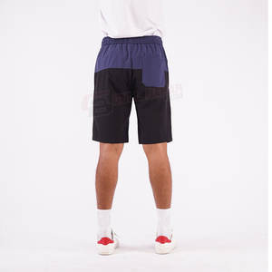 กางเกงขาสั้นผู้ชายแบบลำลองผ้าฝ้ายไม่ทอ รุ่นใหม่ปี 2026 ปรับแต่งได้ เอวกลาง ความยาวระดับเข่า ลายเรียบ แห้งเร็ว - Product Image 2