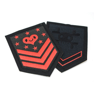 Insignias Bordadas Personalizadas Nuevas, Insignias de Diseño Personalizado, Tela de Sarga, Bordado a Mano, Parches Tejidos de Moda con Logotipo - Product Image 4