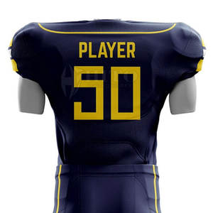 Uniformes de football américain personnalisés prêts pour le jeu avec marque d'équipe Maillots et pantalons de football américain personnalisés pour l'entraînement - Product Image 5