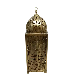 Linterna marroquí de fundición de Metal decorativa hecha a mano para sala de mesa e iluminación festiva decoración candelabro e iluminación de lámparas - Product Image 3