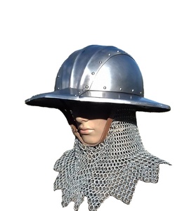 Iron Hat Battle Ready Mittelalter licher Helm Wohnkultur Dekoration handgemachte Halloween Helm Geschenke - Product Image 1