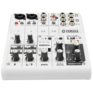 Interfaz de audio y mezclador multifunción Yamaha AG06 con alimentación USB, ideal para estudios caseros y producción musical digital. - Product Image 5