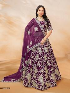 Nouvelle Arrivée Belle Robe Haute Sur Demande Art Soie Lehenga Choli & Dupatta Avec Broderie Miroir Travail Femme Mode Exportateur - Product Image 3