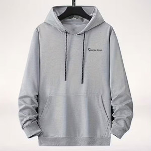 Sudadera con Capucha para Hombre, Invierno, Forro Polar Ecológico, Corte Regular, Bolsillo Canguro, Logotipo Personalizado, para Uso Diario - Product Image 2
