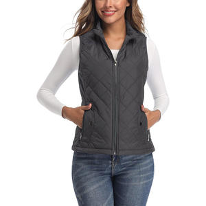 2025 personnalisé femmes doudoune à la mode Vintage décoré imperméable laine demi sans manches gilet vêtements d'hiver pour hommes/femmes - Product Image 3