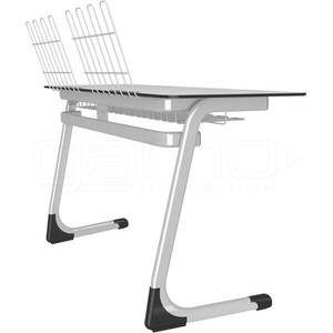 Bureau de musique compact double GM022-411 pour ordinateur - Product Image 1