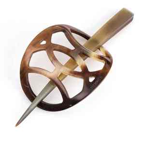 Épingles à cheveux en corne de bœuf écologiques faites à la main-Accessoires pour cheveux élégants et solides - Product Image 6