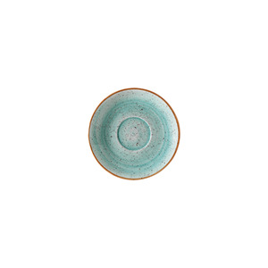 Bonna Aqua Premium Porcelain Turkish Coffee & <b>Tea</b> <b>Set</b> 12 Cm-Turquoise Modern Serving Plate 12 cm Saucer and Cup - Product Image 1