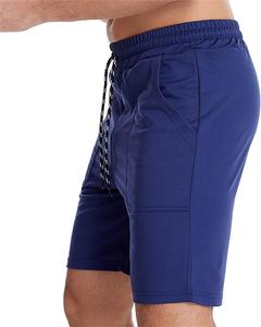 กางเกงขาสั้นกีฬาผู้ชายคุณภาพสูง ใส่สบาย ทรงหลวม สีเทา ผ้าฝ้ายฟลีซ 100% กันน้ำ ความยาวระดับเข่า เหมาะสำหรับวิ่งในฤดูหนาว - Product Image 6