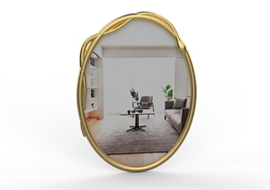 Expertly Handcrafted Mirror Features a Stunning <b>Metal</b> <b>Frame</b> with Intricate Detailing Showcases Both Craftsmanship & Creativity - Product Image 4
