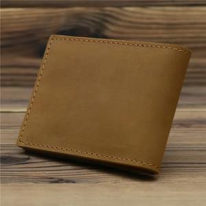 Cartera para Hombre, Tarjetero de Cuero Genuino, Protector de Licencia de Conducir, Tarjetero de Crédito, Carpeta de Cuero Vacuno Hecha a Mano - Product Image 4