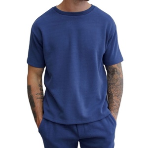 LEDBURY INTERNATIONAL Été 2026 Chemise Homme Oversize Unie en Tissu Éponge Polyester/Coton Prix de Gros Usine Logo Personnalisé Formel - Product Image 4