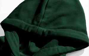 Automne hiver vert couleur hommes sweats à capuche polaire chaud hommes sweat mode Streetwear décontracté hommes lâche sport pulls à capuche - Product Image 2