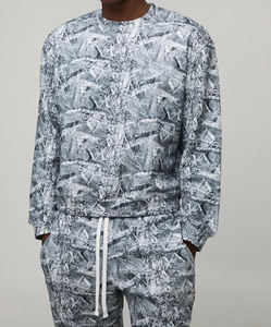 2026 New Trendy Baggy Tracksuit Manufacturer High Quality Cotton Men's Tracksuits Set with Zipper <b>Hoodie</b> and Pant Two Piece Sets - Product Image 6