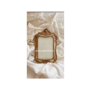 Haute exigence Table en métal décoratif fantaisie concepteur Vintage Durable écologique Rectangle cadre Photo fournitures - Product Image 1