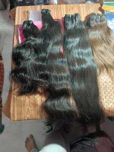 Vente chaude Double Drawn Extensions de Cheveux 100% Vierge Cuticule Aligné Remy Cheveux Humains Vraies Extensions de Trame - Product Image 4