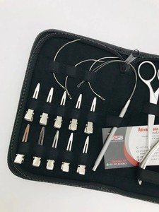 Kit de pinces d'extension de cheveux en acier inoxydable de haute qualité avec logo personnalisé outils en métal de qualité chirurgicale durable-vente en gros - Product Image 4