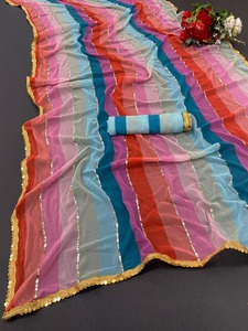 Best Selling Classic Traditional Indian <strong>Saree</strong> With Beautiful Embroidery and Rich <strong>Color</strong> Palette Digital Print <strong>Saree</strong> From India
