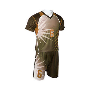 Vêtements de sport crosse pour hommes conçus sur mesure, uniformes de méthode d'impression numérique par sublimation en maille complète - Product Image 4