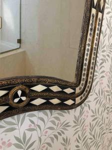 Artisan Made Bone Inlay Decorative Wall <b>Mirror</b> Frame, Handmade Luxury <b>Wooden</b> <b>Mirror</b> for Living Room, Bedroom, Hallway - Product Image 4