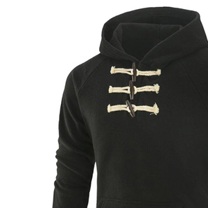 Sudadera con capucha de lana de algodón de rizo francés de gran tamaño de primera calidad, sudadera con logotipo personalizado para invierno, venta al por mayor de fábrica OEM Digital - Product Image 4