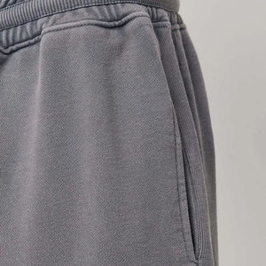 Pantalones Deportivos Holgados de Lona para Hombre, Estilo Urbano, Lavado Ácido Vintage, Transpirables, Ecológicos, Estilo Urbano, Cintura Elástica - Product Image 5