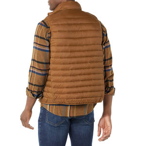 Gilet matelassé sans manches léger pour homme en duvet de canard de bonne qualité 100% polyester Gilet matelassé tendance pour homme - Product Image 2