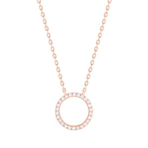 Colgante de medallón circular de diamantes Rikhava personalizado de fábrica para joyería de compromiso de boda colgantes de moda dijes precio atractivo - Product Image 3