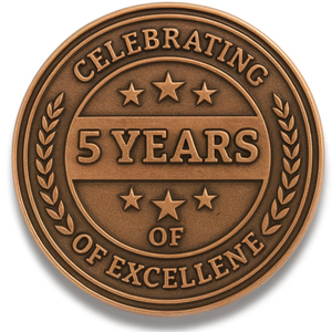 Pin de solapa de esmalte personalizado, recuerdo del aniversario del fabricante - Product Image 4