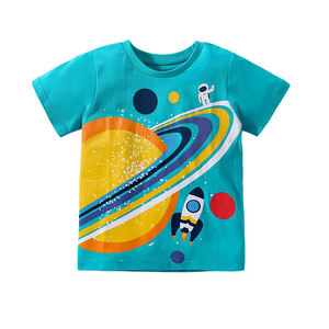 Vêtements personnalisés pour enfants 100% coton manches courtes Marvel Comic Print Crewneck Summer Wear T-shirts pour enfants - Product Image 1