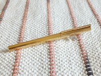 Stylo à bille de luxe artisanal en aluminium Art Déco, en métal massif, pour bureau, cadeau d'affaires exécutif