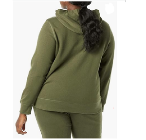 Pull ample brodé pour femmes 100% coton Sweatshirts à capuche avec logo personnalisé du Bangladesh - Product Image 1