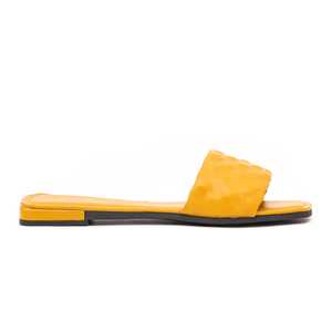 Pantoufles de sport formelles jaunes FR8054 - Product Image 3