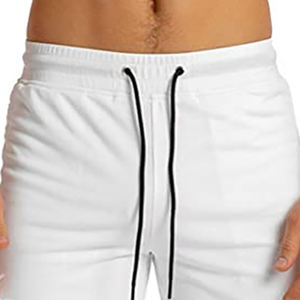 Pantalones cortos informales de verano de alta calidad para hombre 100%, patrón liso para uso en el gimnasio, venta en línea - Product Image 5