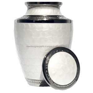 Urna de cremación para cenizas de humanos, urna funeraria de cremación hecha a mano con elegantes acabados para Honor y recuerdo de su ser querido - Product Image 4