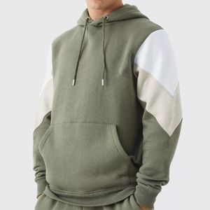 Nouveau sweat à capuche en éponge française avec fermeture éclair lavée à l'acide vierge poids lourd avec fermeture éclair sans ficelle Vintage en détresse capuche coupe ample - Product Image 6