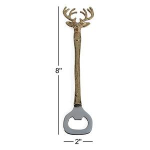 Abridor de botellas con cara de ciervo, herramienta de Metal de mano resistente y elegante para hoteles, restaurantes y uso en fiestas, venta al por mayor de La India - Product Image 5