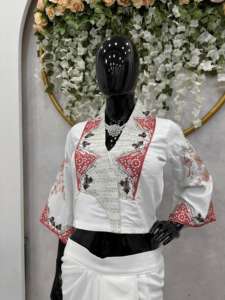 Elegante Traje Salwar Kameez Moderno para Mujer, de Alta Calidad, con Bordado de Diseñador Indio, Completamente Cosido, para Bodas y Eventos - Product Image 4