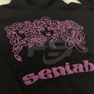 เสื้อฮู้ดแขน3D พิมพ์ลายสำหรับทุกเพศเสื้อฮู้ดโอเวอร์ไซส์โอเวอร์ไซส์ผ้าฝ้ายผ้าเทอร์รี่โพลีเอสเตอร์ - Product Image 3